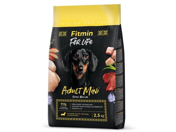 8595237034123 Fitmin For Life Mini Adult Small Breeds - Trockenfutter FüR Hunde-image