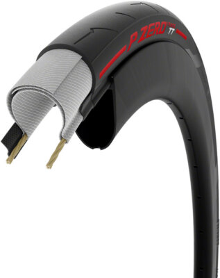 Pirelli P ZERO Race TT Tire - 700 x 28, Clincher, Folding, Red