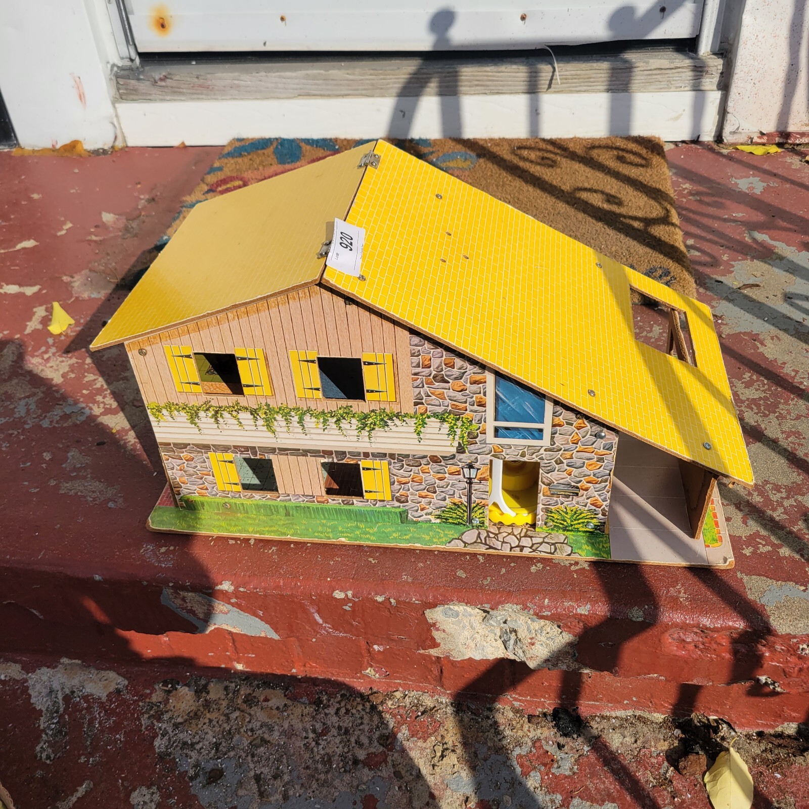 VINTAGE 1970S BRUMBERGER STYLE ?WOODEN MASONITE CHALET DOLL HOUSE eBay