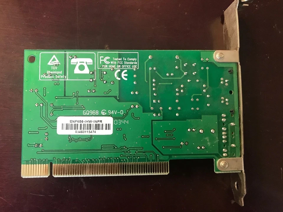 Intel ENF656-IHW-INPR Fax Modem PCI - Image 2 of 3