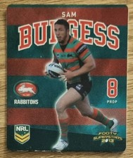 ∞ NRL 2013 Footy Superstars Tazo • Sam Burgess • South Sydney Rabbitohs • A24/48
