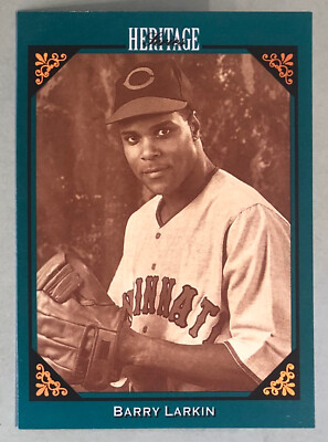 1993 Studio Heritage - Barry Larkin - #7 - Cincinnati Reds - NrMt