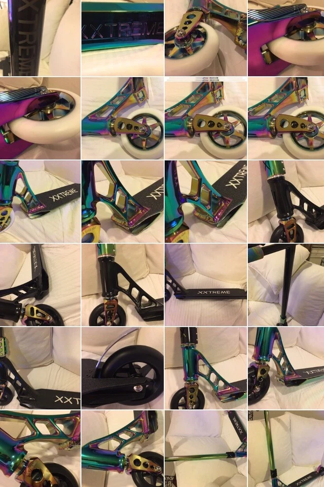 XXTREME CHROMOLY STUNT SCOOTER BLOWOUT SALE  $100 One of the best scooters made - Image 2 of 2