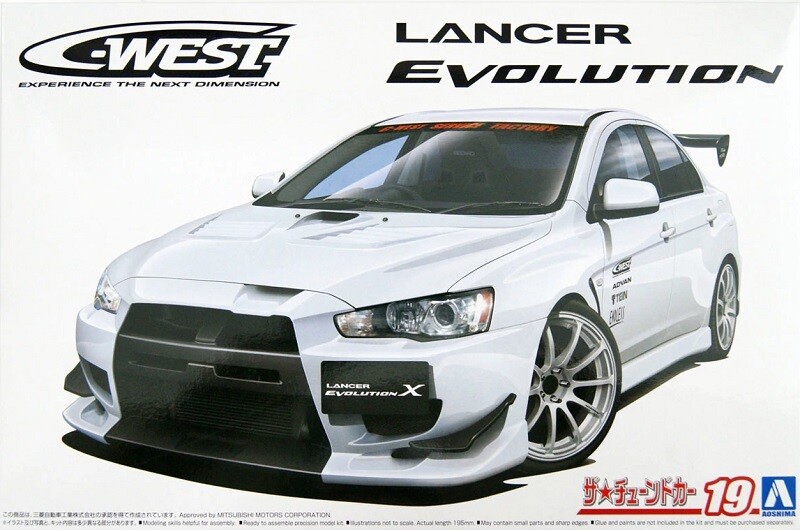 C-west Mitsubishi Lancer Evolution Evo X