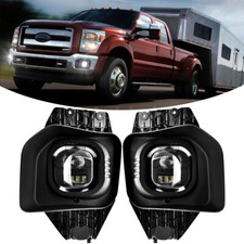 For 2011-15 16 Ford F-250 F-350 F-450 F550 Led Fog Lights Super Duty Bumper Lamp