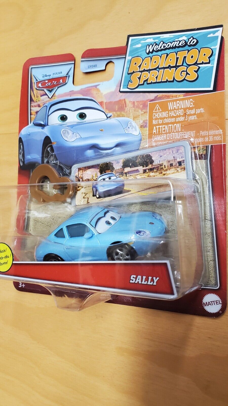 + Disney Pixar Cars Welcome To Radiator Springs - Sally With Keychain