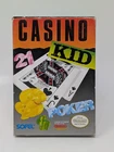 Casino Kid (Nintendo Entertainment System, 1989) - CIB Complete w/ Poster