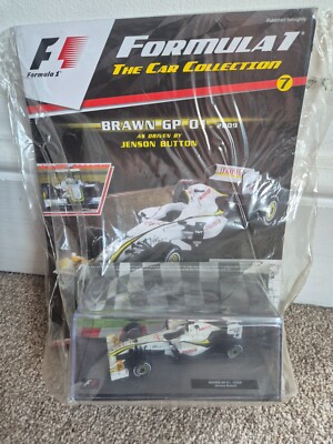 1/43 F1 FORMULA 1 CAR COLLECTION - BRAWN GP01 JENSON BUTTON 2009
