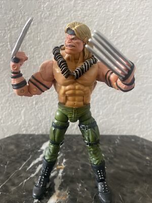 Pack 2 Figurines Marvel Legends Series Logan et Sabretooth