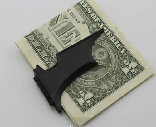 Hot Matte Batman Money Clip Badge Magnetic Folding With Gift Box Three colors - Picture 6 of 10