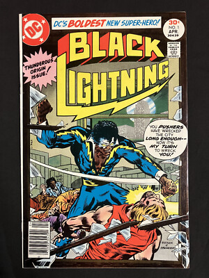 Black Lightning #1 (1st Series) DC Comics Apr 1977 1st Appearance