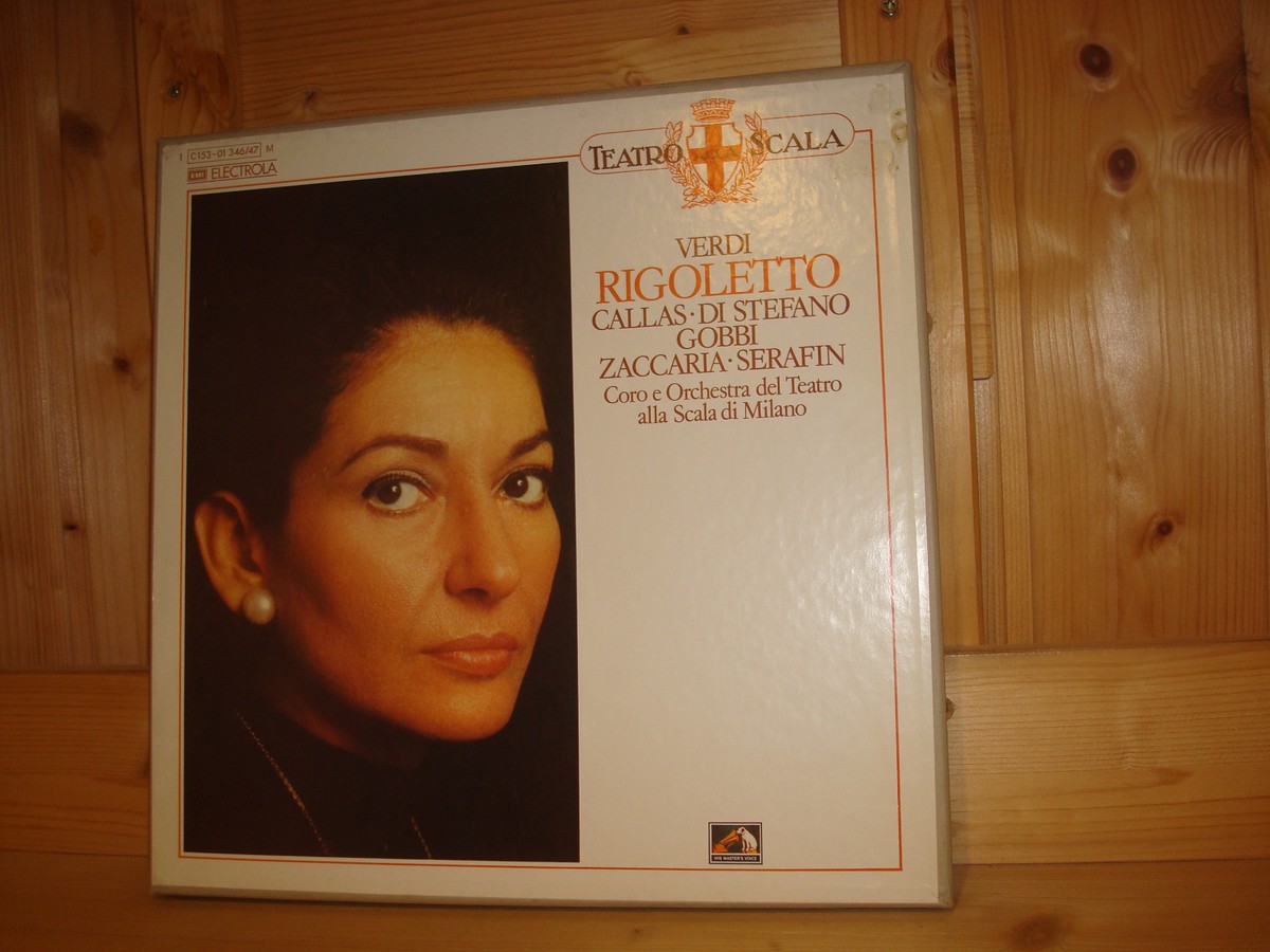 MARIA CALLAS at La Scala - Verdi Rigoletto SERAFIN EMI