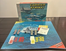 1977 Carrier Strike Board Game Milton Bradley 100% Complete Naval Strategy