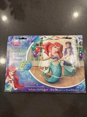 Anagram 53'' Tall Disney Little Mermaid Ariel Balloon AirWalker Foil NEW Birthday