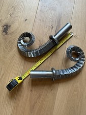 Stunning Rams Horn Finials For A Curtain Pole