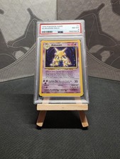 Pokémon 1999 Base Set Alakazam Holo PSA 8 1/102 Wizards of the Coast on eBay