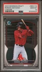2023 Bowman Draft #BDC112 Roman Anthony Chrome PSA 10
