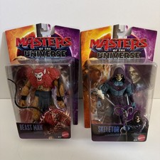 Masters of the Universe Skeletor & Beast Man 2026 Movie Figures 5.5  Mattel NIB