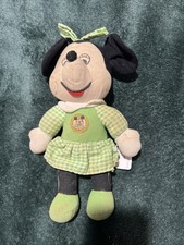 Vintage Knickerbocker Minnie Mouse Plush Toy From The 1970s. 9"