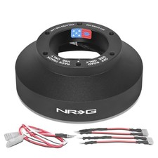 Nrg-srk-131h Racing Style Steering Wheel Quick Release Short Hub 01-11 Civic Nrg-srk-131h Racing Style Steering Wheel Quick Release Short Hub 01-11 Civic
