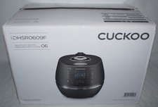 New Cuckoo CRP-DHSR0609F 6-Cup (Uncooked) Induction Heating Pressure Rice Cooker