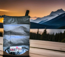 Ironman 70.3 Dry Bag Waterproof Triathlon Backpack Zip Pocket St. George UT NEW
