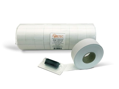 2212 White Pricing Labels for Garvey (22-6, 22-7, 22-8) and (6.22, 7.22, 8.22...