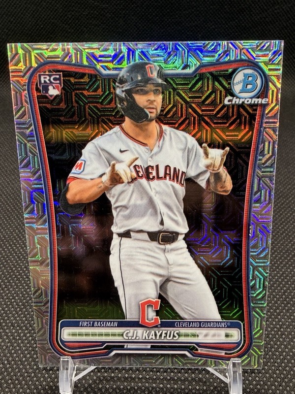 Topps 2026 Bowman Chrome Mojo Refractor RC C.J. Kayfus