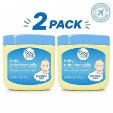 Baby Petroleum Jelly Baby Love Fresh Scent Skin Protectant 2 Pack 6 Oz