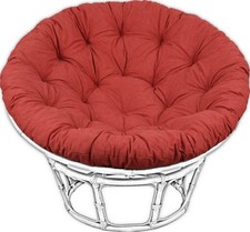 Sitzkissen Papasan Rattan Kissen Auflage für Hängesessel Hängeei Schaukel 110 cm