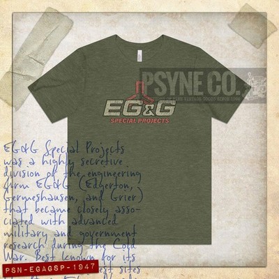 EG&G Special Projects 1947 Vintage Men's T-Shirt
