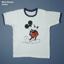 Walt Disney T-Shirts 1970S T371 Vintage Mickey Mouse T-Shirt 1970