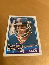 1988 Topps #277 Mark Bavaro New York Giants Football Card