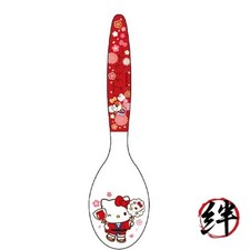 Sanrio Characters Japanese Series Le Poon Hello Kitty Red H17.7 x W4.6 x D1.7cm