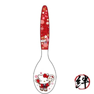Sanrio Figuren japanische Serie Le Poon Hello Kitty rot H17,7 x B4,6 x T1,7 cm
