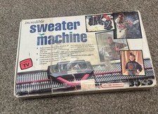 INCREDIBLE SWEATER MACHINE Complete Knitting Machine Very Clean Pls Read