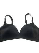 Warner's 01298 Elements Of Bliss Black Wireless T Shirt Bra Size 36C