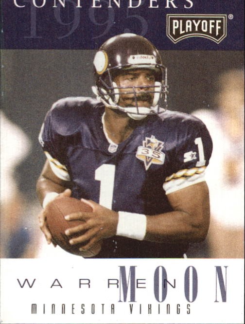 1995 Playoff Contenders #111 Warren Moon - FB