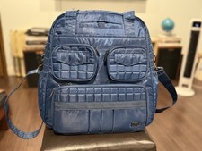Lug Puddle Jumper Day Bag Quilted Midnight Bl...
