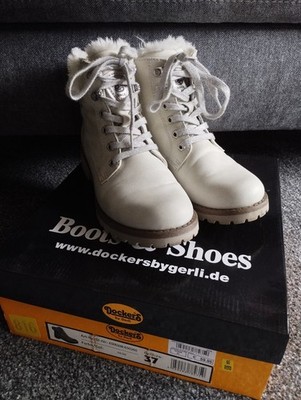 Dockers by Gerli Schnürstiefelette Gr. 37 ice-ice neuw.