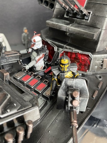 Clone Trooper Ship Andor Star Wars Vintage Imperial Kenner Custom Collectible - Picture 6 of 24