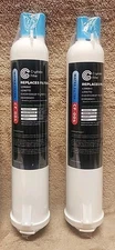 Lot of 2 Refrigerator Water Replacement Filter Cf-004 4396841 4396710 EDR3RXD1