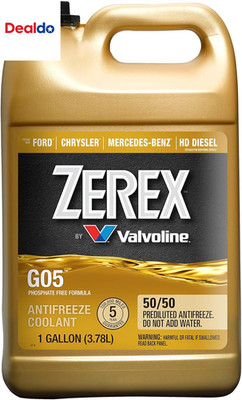 Zerex G05 Phosphate Free 50/50 Ready-To-Use Antifreeze/Coolant 1 GA