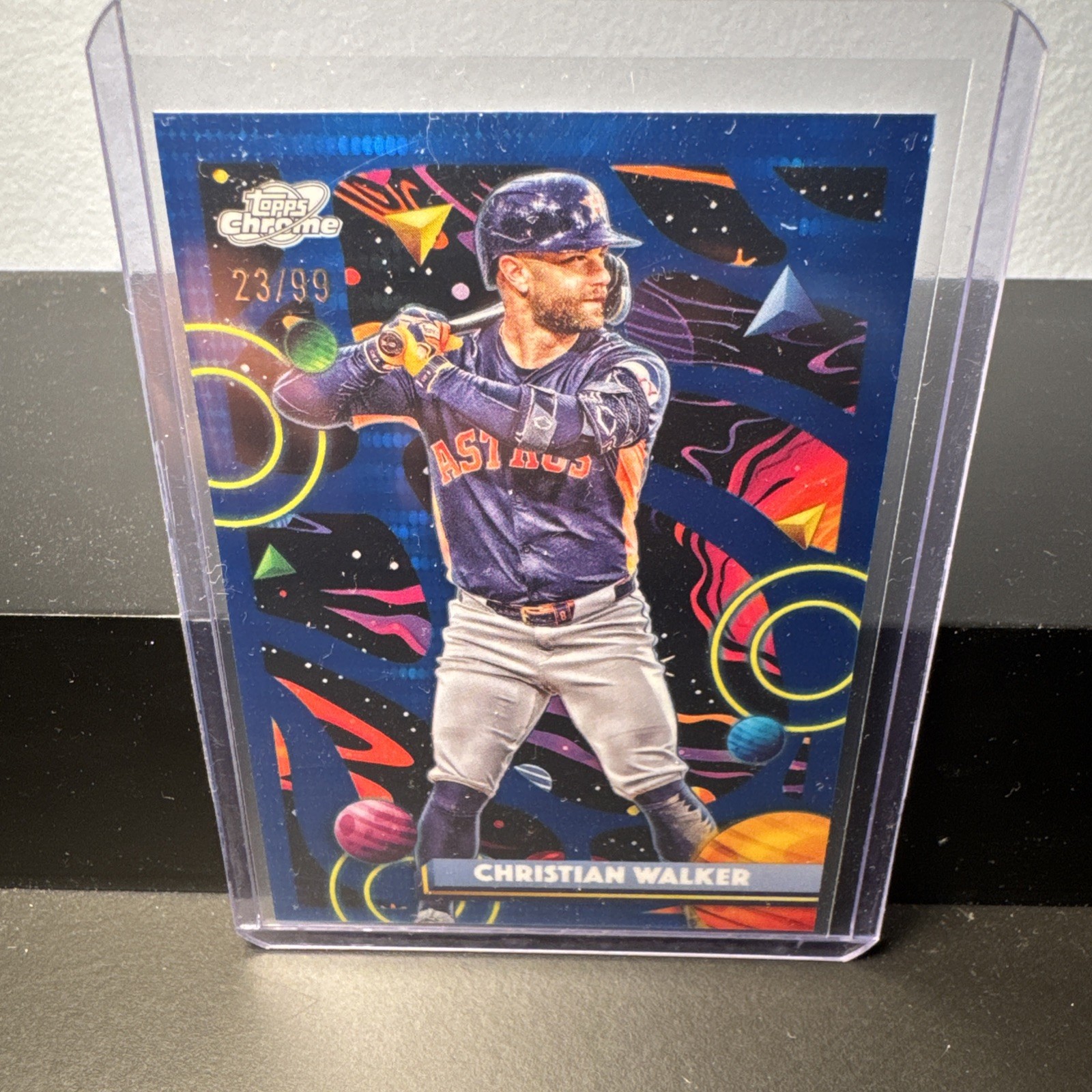 2025 Topps Chrome Cosmic Christian Walker /99