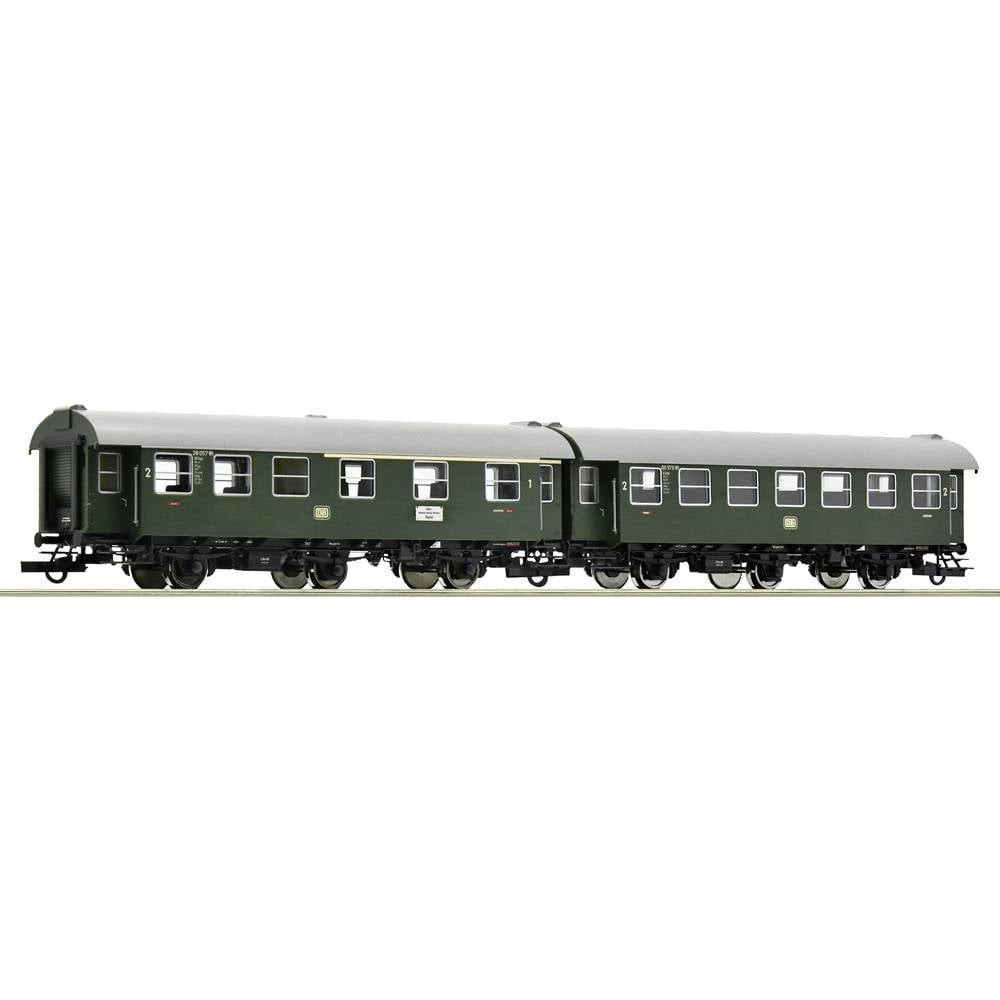 Roco 6200123 Set de 2 Voitures H0 DB pour Compléter votre Rame Voyageurs Époque 4