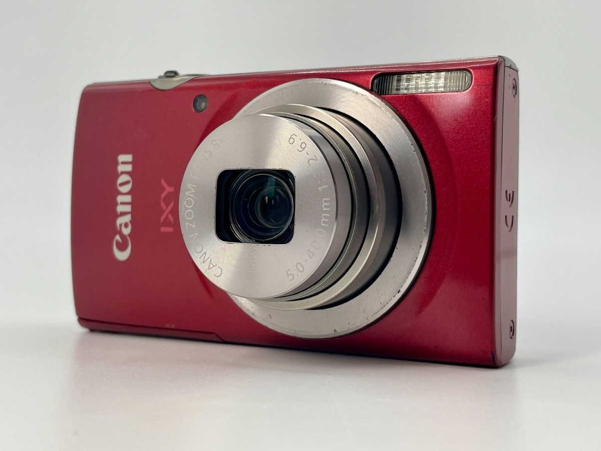 Canon IXY200 Compact Digital Camera Optical 8X Zoom Red Tested