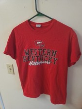 Western Kentucky University Shirt Size Medium WKU Hilltoppers NCAA Basketball 