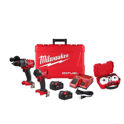 M18 FUEL 18-V Li-Ion Brushless Cordless Hammer Drill/Impact Driver Combo Kit (2-