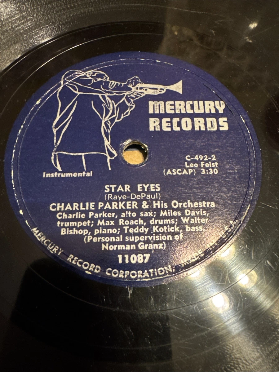 Charlie Parker 78 RPM Vinyl Records for sale - eBay