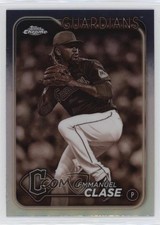 2024 Topps Chrome Sepia Refractor Emmanuel Clase #166 1e6r